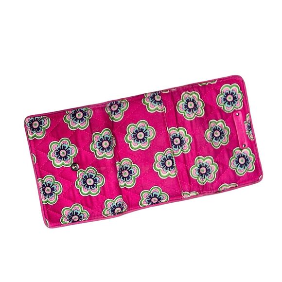Vera Bradley Pink Floral Wallet - Picture 3 of 8